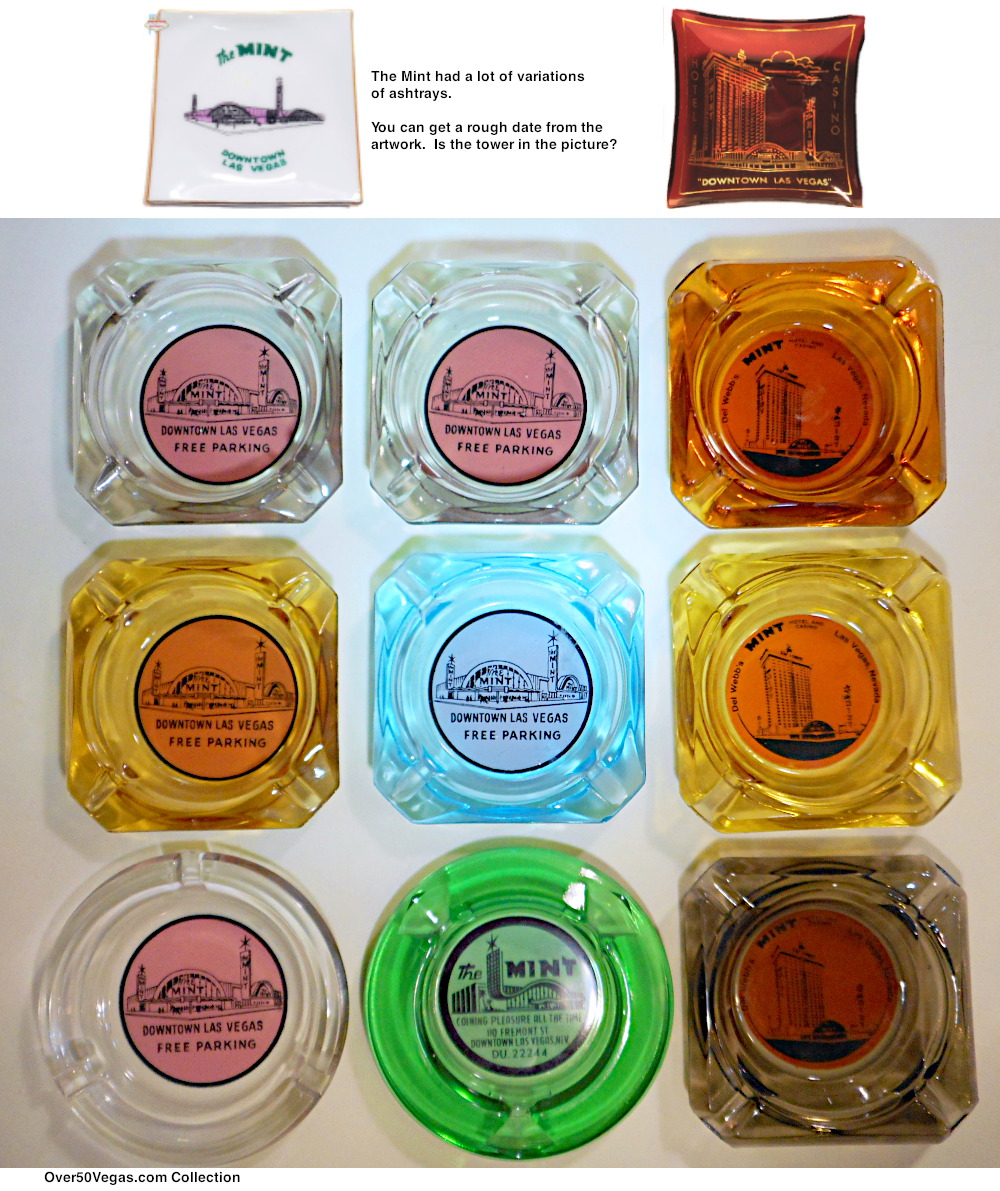 Mint Las Vegas Ashtrays